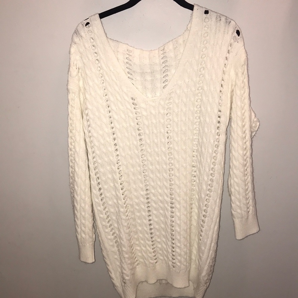 White sweater